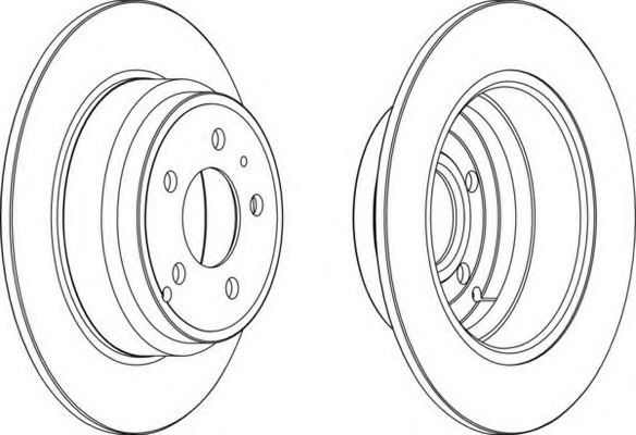 FERODO DDF552 Brake Disc